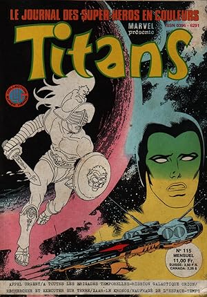 Titans N° 115. Août 1988.