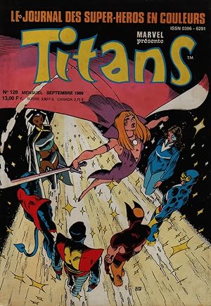 Titans N° 128. Septembre 1989.