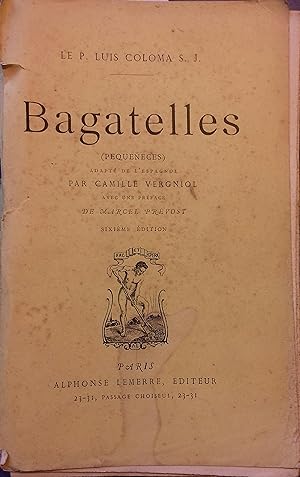 Bagatelles Vers 1893.