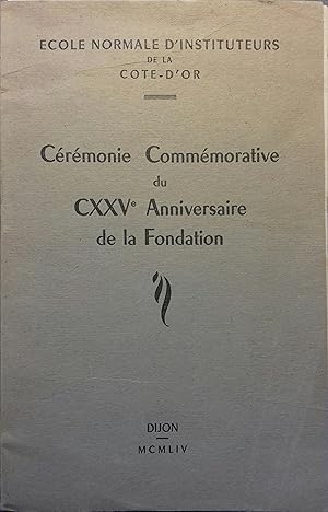 Cérémonie commémorative du CXXV e anniversaire de la fondation.