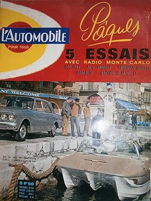 L'Automobile pour tous N° 204. Avril 1963.