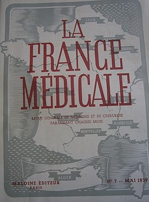 La France Médicale 1939 N° 7. Mars 1939.