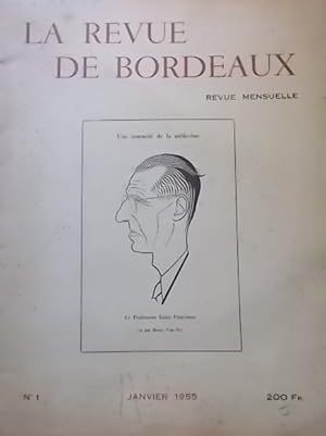 La revue de Bordeaux. Revue mensuelle N° 1.