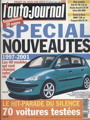 L'auto-journal 1996 N° 437. 9 mai 1996.