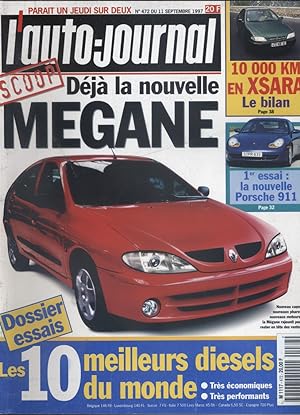 L'auto-journal 1997 N° 472. 11 septembre 1997.