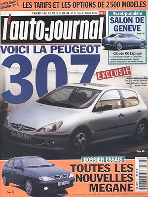 L'auto-journal 1999 N° 511. 11 mars 1999.