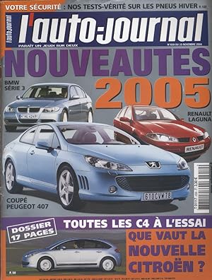 L'auto-journal 2004 N° 659. 10 novembre 2004.