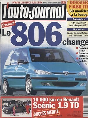 L'auto-journal 1997 N° 456. 30 janvier 1997.