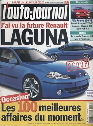 L'auto-journal 1997 N° 474. 9 octobre 1997.