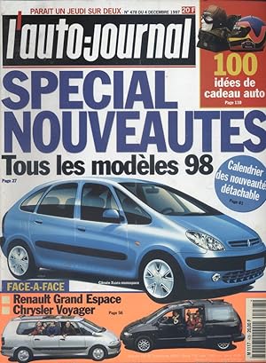 L'auto-journal 1997 N° 478. 4 décembre 1997.