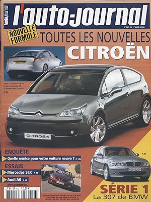 L'auto-journal 2004 N° 643. 1 avril 2004.