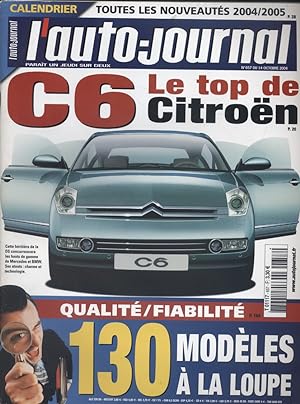 L'auto-journal 2004 N° 657. 14 octobre 2004.