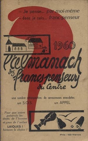 Almanach des francs penseurs du Centre 1960.