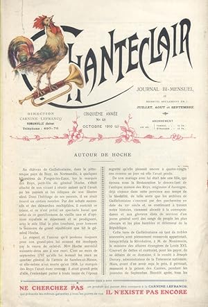 Chanteclair. Revue artistique et littéraire. N° 68. Caricature en couleurs par Georges Villa et n...