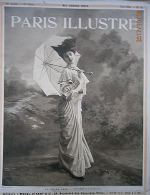 Paris illustré. N° 19 de 1905. Adeline Derives en couverture. Le grand prix de Paris - 34e exposi...