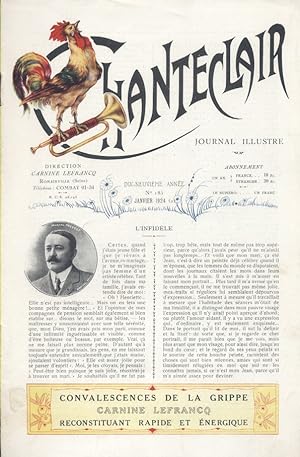 Chanteclair. Revue artistique et littéraire. N° 185. Janvier 1924.