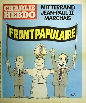 Charlie Hebdo N° 499. Couverture de Siné: Front populaire. 4 juin 1980.