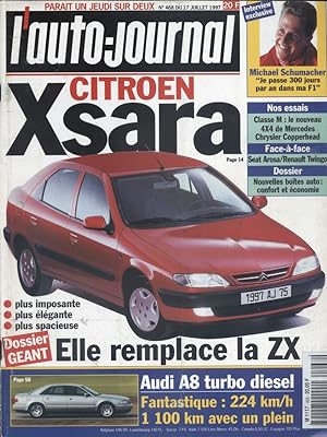 L'auto-journal 1997 N° 468. 17 juillet 1997.