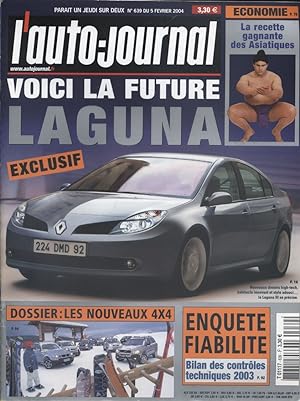 L'auto-journal 2004 N° 639. 5 février 2004.