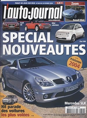 L'auto-journal 2004 N° 640. 19 février 2004.