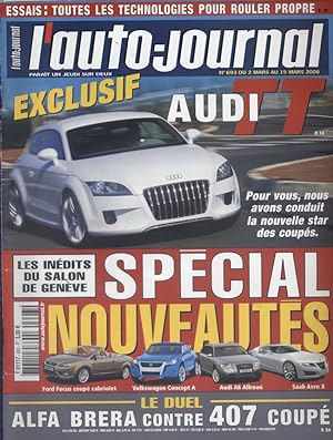 L'auto-journal 2006 N° 693. 2 mars 2006.