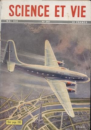 Science et vie N° 392. En couverture: L'avion "SE 2010 Armagnac". Juin 1950.