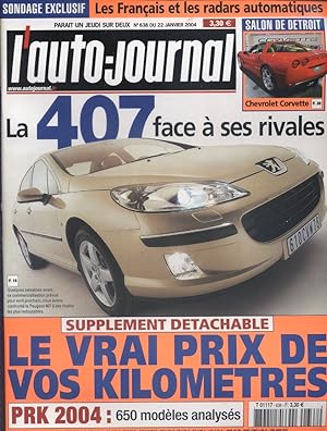 L'auto-journal 2004 N° 638. 1er janvier 2004.