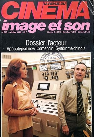La revue du cinéma Image et son N° 343. Dossier : l'acteur. Octobre 1979.
