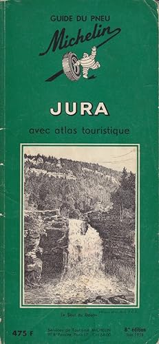 Pneu Michelin : Guide Jura. Juin 1958.