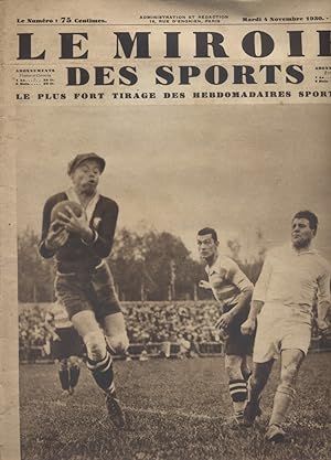 Le miroir des sports N° 567. En couverture : Football - O.M. contre FC Sète. 4 novembre 1930.
