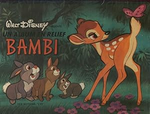 Walt Disney présente un album en relief : Bambi. Album Pop Up.