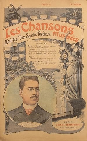 Les chansons illustrées. N° 13. Monologues, duos - Saynètes, parodies, etc. Vers 1900.
