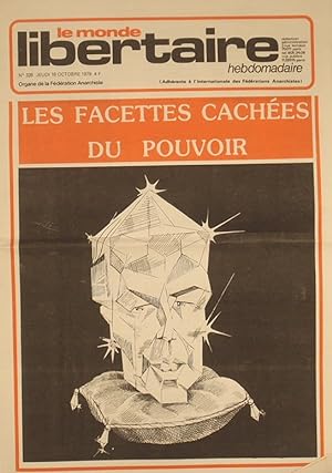Le Monde libertaire N° 328. Organe de la Fédération anarchiste. Hebdomadaire. Les facettes cachée...