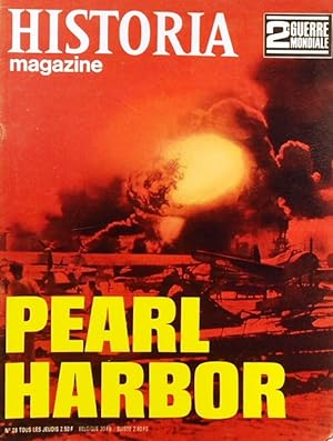 Historia magazine. Seconde guerre mondiale. Numéro 28. Pearl Harbor. 2 mai 1968.