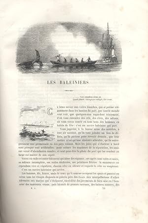 Les Français peints par eux-mêmes. Les baleiniers. Vers 1840.