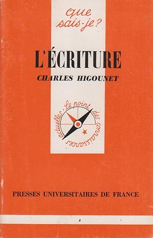 L'écriture.