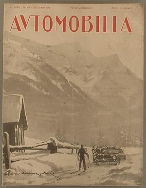 Automobilia N° 534. Mensuel. Dans ce numéro : Le salon de Turin. Décembre 1950.