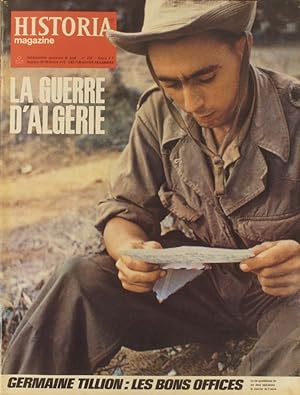 La guerre d'Algérie N° 37. 29 mai 1972.