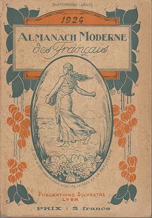 Almanach moderne des Français 1924.