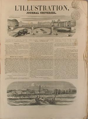 L'Illustration, journal universel N° 418. L'Equateur (6 gravures) - Le Bal de l'opéra en 1851 (2 ...