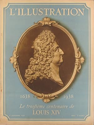 L'Illustration N° 4985 : Le troisième centenaire de Louis XIV (1638-1938) 12 pages d'articles, po...