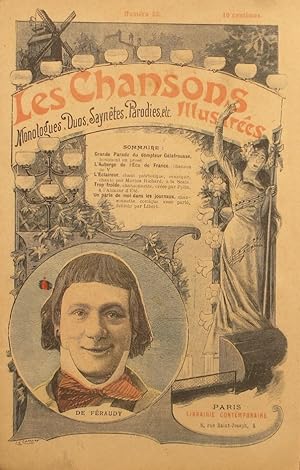 Les chansons illustrées. N° 23. Monologues, duos - Saynètes, parodies, etc. Vers 1900.