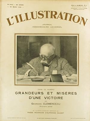 "L'Illustration. N° 4543. Première partie de "Grandeurs et misères d'une victoire" par Georges Cl...