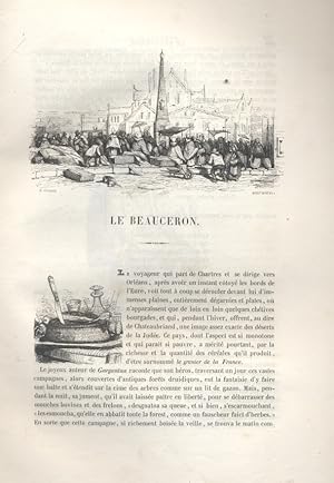 Les Français peints par eux-mêmes. Le Beauceron. Vers 1840.