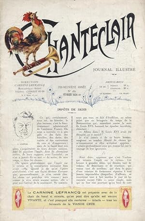 Chanteclair. Journal illustré. N° 187. Février 1924.