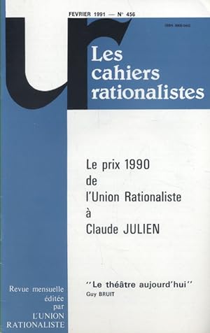 Les cahiers rationalistes N° 456. Février 1991.