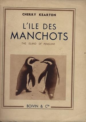 L'ïle des manchots. The island of penguins.