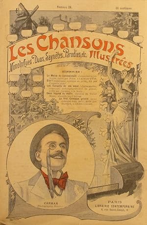 Les chansons illustrées. N° 29. Monologues, duos - Saynètes, parodies, etc. Vers 1900.