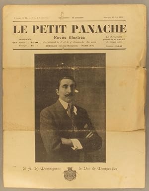 Le Petit Panache. Revue illustrée N° 12, consacrée au voyage du Duc de Montpensier en Indo-Chine....