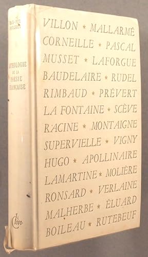 Anthologie de la poésie française.